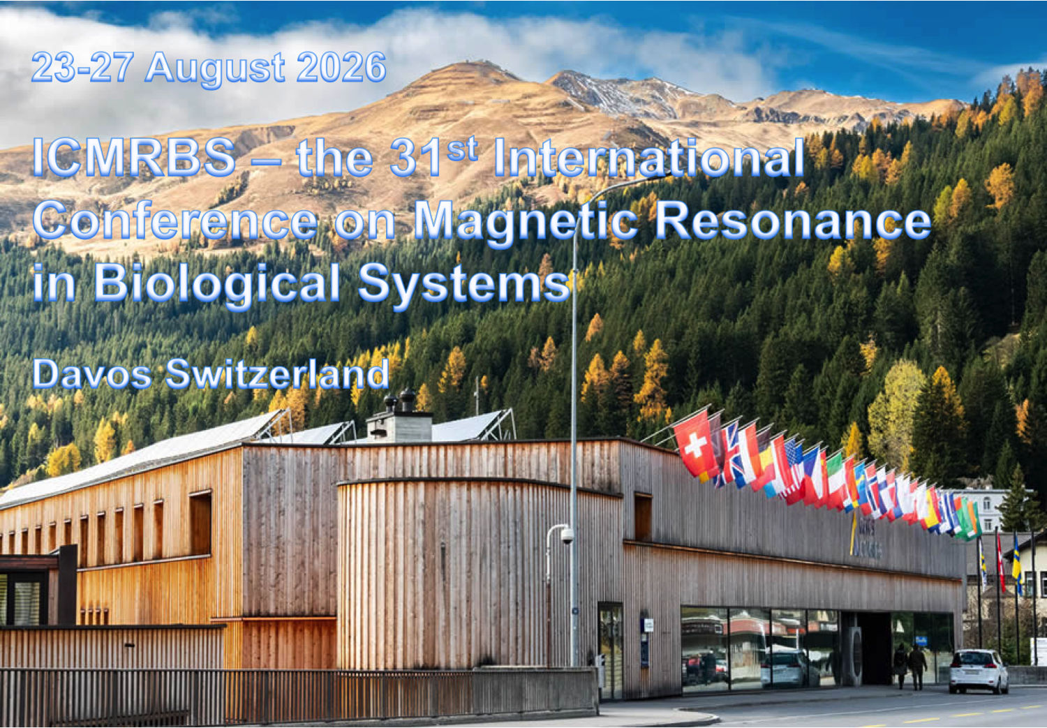ICMRBS 2026, August 23 to 27, 2026, at Davos Congress Center, Davos, Switzerland ICMRBS 2026